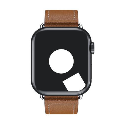 Fauve Epsom Single Tour for Apple Watch