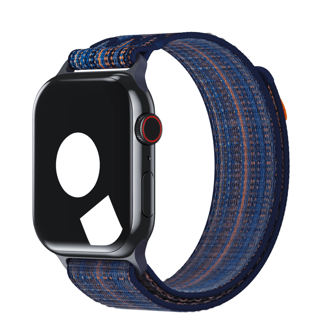 Game Royal/Orange Sport Loop Active Band for Apple Watch - iSTRAP