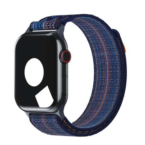 Game Royal/Orange Sport Loop Active for Apple Watch