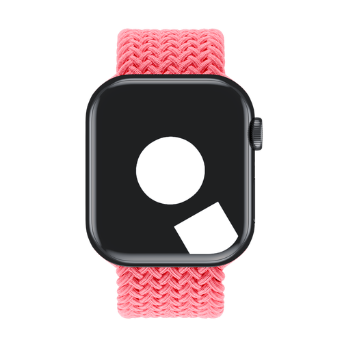 Guava Braided Solo Loop for Apple Watch