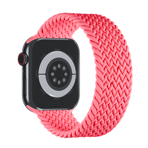 Guava Braided Solo Loop for Apple Watch