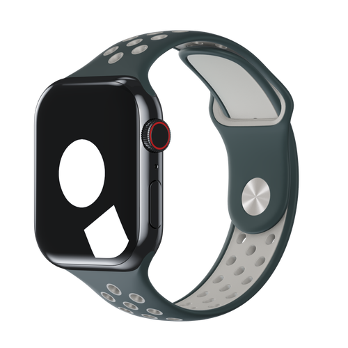 Hasta/Light Silver Sport Band Active for Apple Watch