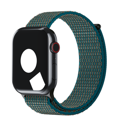 Hyper Crimson/Neptune Green Sport Loop for Apple Watch