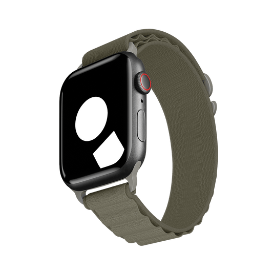 Olive Alpine Loop for Apple Watch