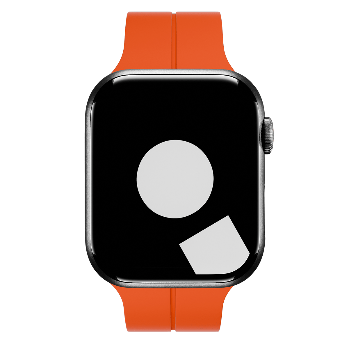 Orange D-Buckle Sport Band for Apple Watch