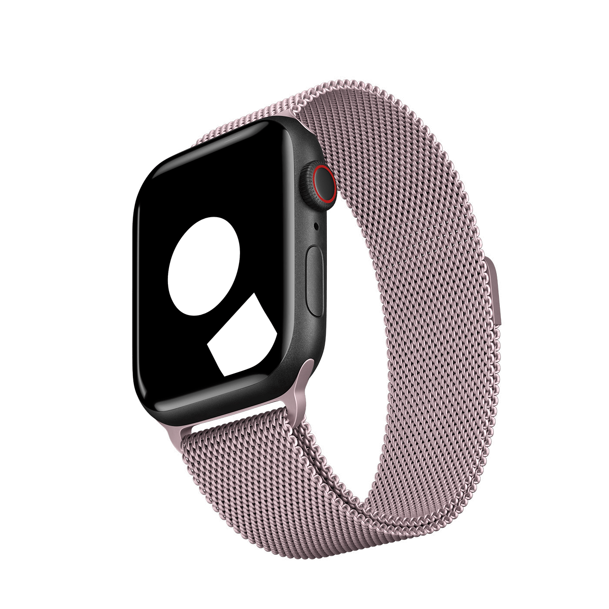 Pink Milanese Loop for Apple Watch