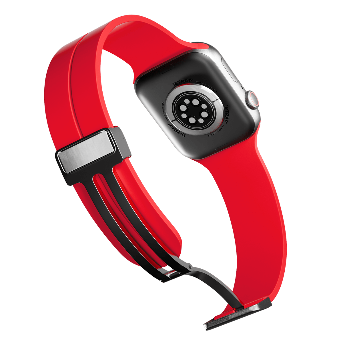 Red D-Buckle Sport Band for Apple Watch