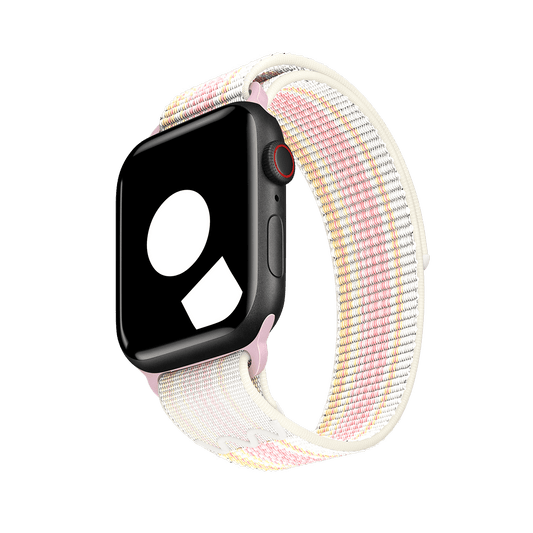 Starlight/Pink Sport Loop Active for Apple Watch
