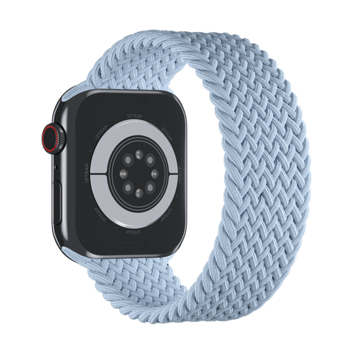 Light Blue Braided Solo Loop for Apple Watch