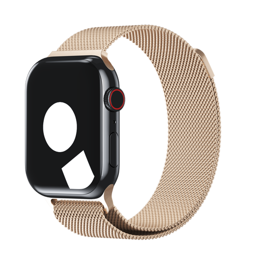 Light Gold Milanese Loop for Apple Watch iSTRAP