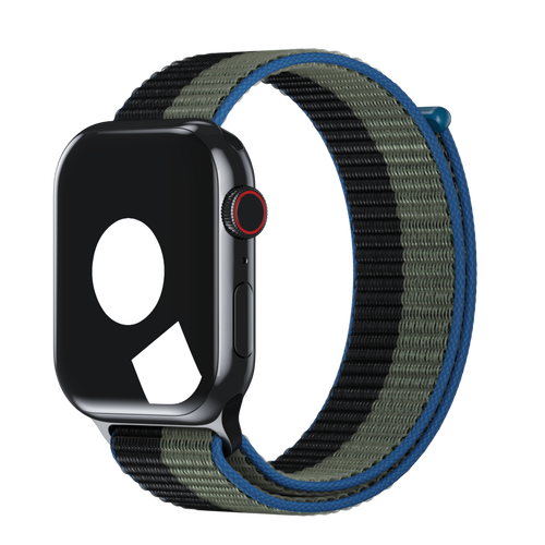 Midnight/Eucalyptus Sport Loop for Apple Watch