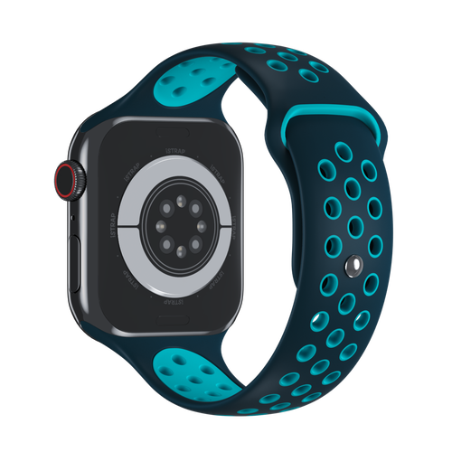 Midnight Turquoise/Aurora Green Sport Band Active for Apple Watch