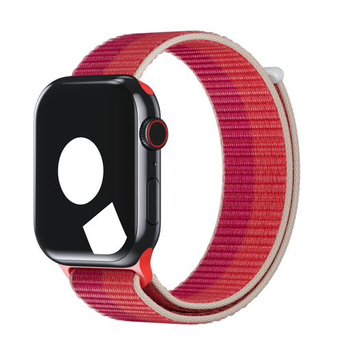 Nectarine/Peony Sport Loop for Apple Watch