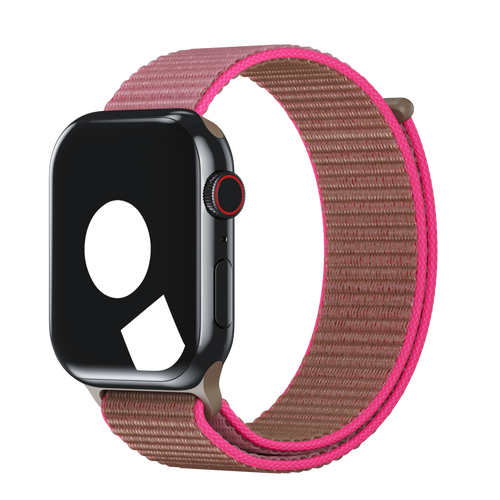 Neon Pink Sport Loop for Apple Watch