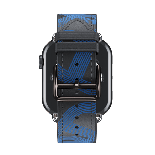 Noir/Bleu Électrique Single Tour for Apple Watch iSTRAP