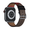 Noir/Brique/Étain Single Tour for Apple Watch iSTRAP