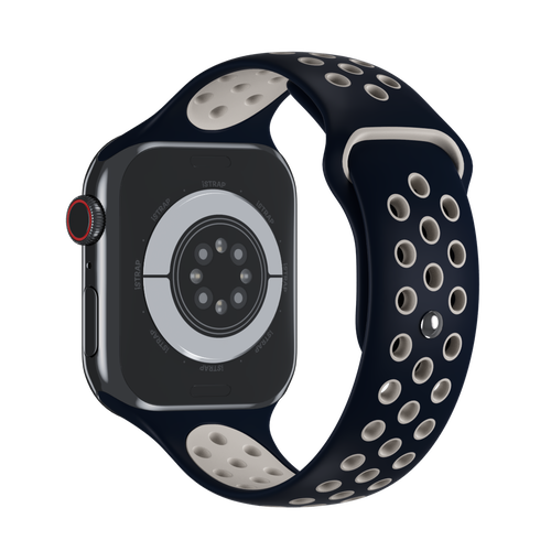 Obsidian/White Sport Band Active for Apple Watch