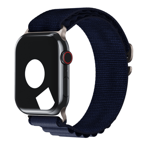 Ocean Blue Alpine Loop for Apple Watch