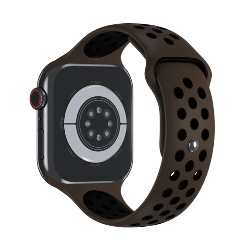 Olive Grey/Black Sport Band Active for Apple Watch