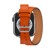 Orange Attelage Double Tour for Apple Watch iSTRAP