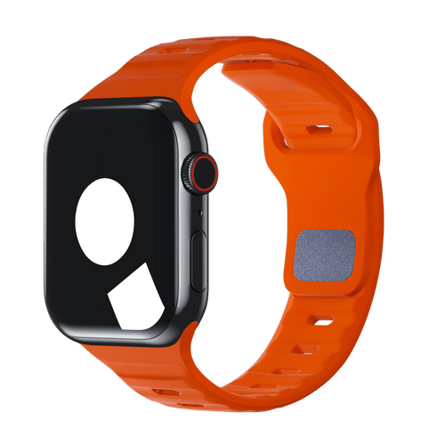 Orange Sport Band Groove for Apple Watch