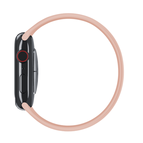 Pink Sand Solo Loop for Apple Watch