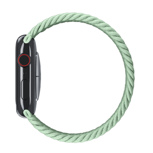 Pistachio Braided Solo Loop for Apple Watch