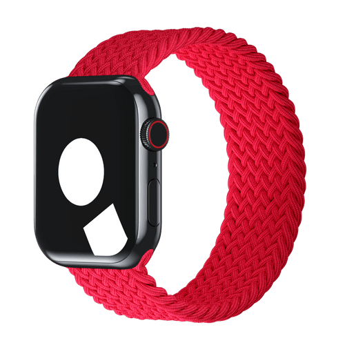 Red (1st Gen) Braided Solo Loop for Apple Watch