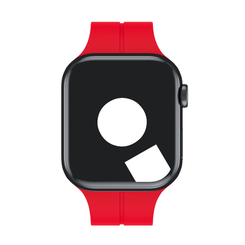 Red D-Buckle Sport Band for Apple Watch