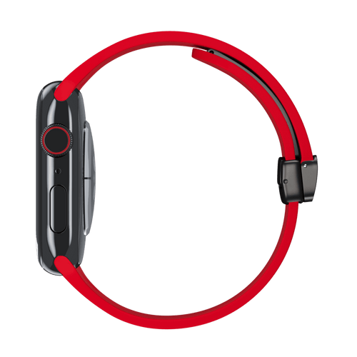 Red D-Buckle Sport Band for Apple Watch