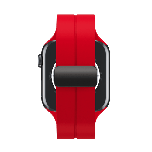 Red D-Buckle Sport Band for Apple Watch