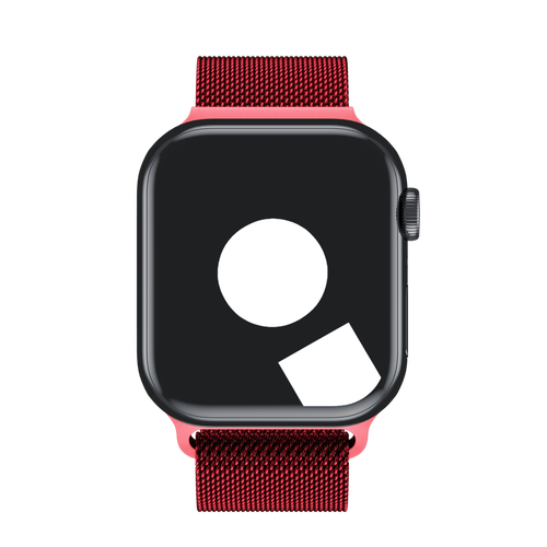 Red Milanese Loop for Apple Watch iSTRAP