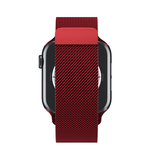 Red Milanese Loop for Apple Watch