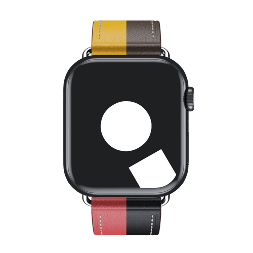 Rose Azalée/Noir Single Tour for Apple Watch