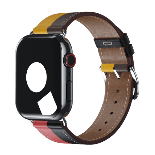 Rose Azalée/Noir Single Tour for Apple Watch