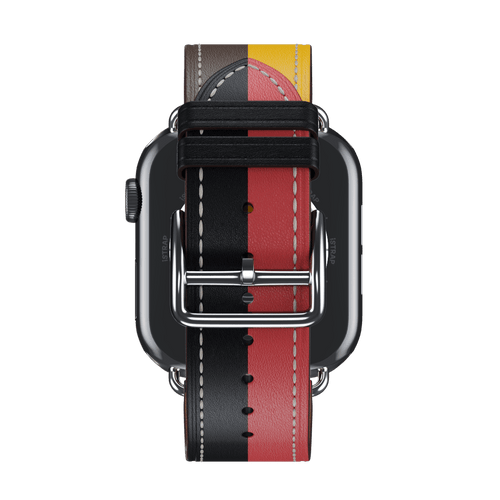 Rose Azalée/Noir Single Tour for Apple Watch