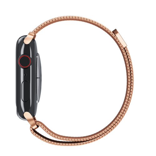 Rose Gold Milanese Loop for Apple Watch