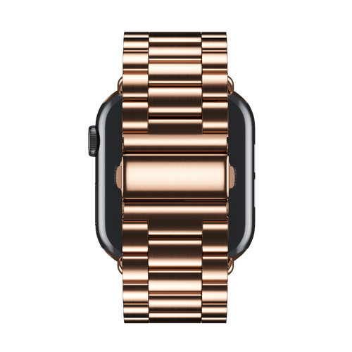 Rose Gold Tri-Link Bracelet for Apple Watch iSTRAP