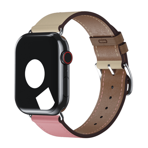 Rose Sakura/Craie/Argile Single Tour for Apple Watch