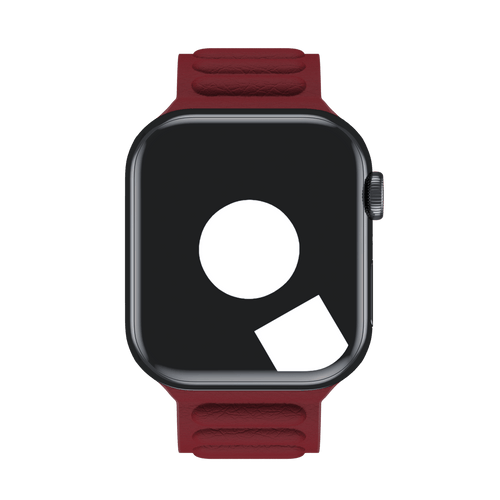 Ruby Leather Link for Apple Watch