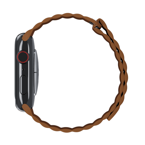 Saddle Brown Leather Loop for Apple Watch