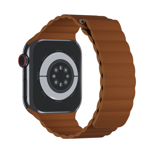 Saddle Brown Leather Loop for Apple Watch