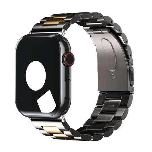 Silver/Gold Tri-Link Bracelet for Apple Watch