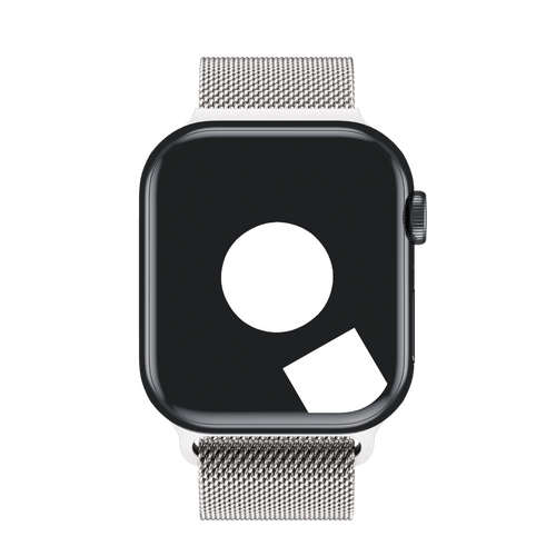 Silver Milanese Loop for Apple Watch