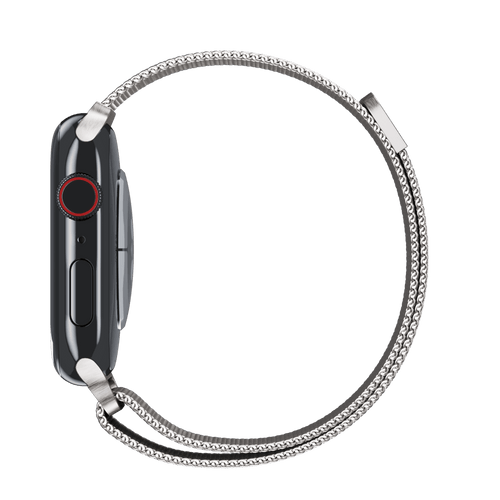 Silver Milanese Loop for Apple Watch