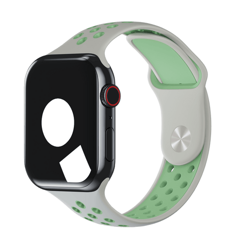 Spruce Aura/Vapour Green Sport Band Active for Apple Watch