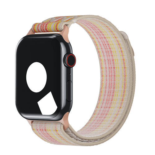 Starlight/Pink Sport Loop Active for Apple Watch