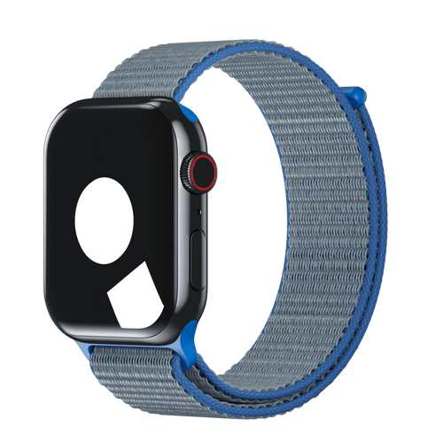 Tahoe Blue Sport Loop for Apple Watch