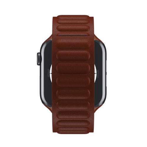 Umber Leather Link for Apple Watch iSTRAP