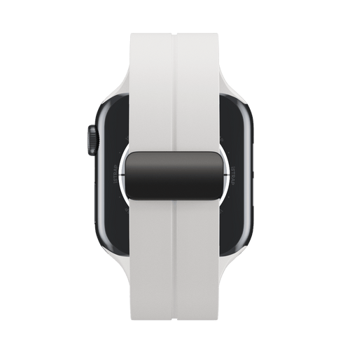 White D-Buckle Sport Band for Apple Watch